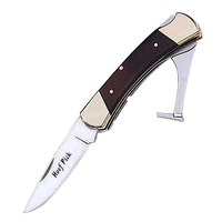 Mustang Hoof Pick Knife w/ Sheath 94mm Closed Length (20733)