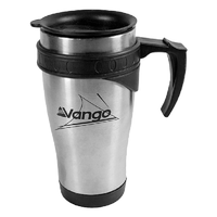 VANGO INSULATED MUG WITH LID 460ML (VAC-MUG) HOT COFFEE CAMPING FISHING DRINK