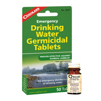 COGHLANS EMERGENCY DRINKING WATER GERMICIDAL TABLETS (COG 7620)