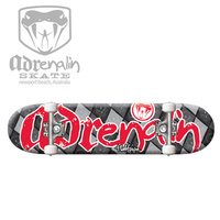 ADRENALIN HALFPIPE SKATEBOARD 31" x 8"  - CREATED SPECIALLY FOR KIDS