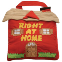 BUFFALO SPORTS RIGHT AT HOME BOOK - HAND CRAFTED KIDS PILLOW BOOK (KED1598)