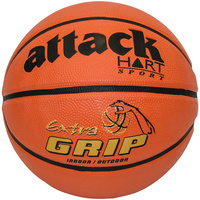 HART ATTACK EXTRA GRIP BASKETBALL - SPECIAL RUBBER COMPOUND GRIP BALL