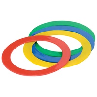 HART GAMES PLASTIC JUGGLING RINGS - MADE FOR 4MM THICK DURABLE PLASTIC (33-159)