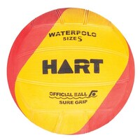 HART CLUB WATER POLO BALL - DURABLE RUBBER WITH SURE GRIP FINISH