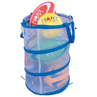 HART POP UP STORAGE BIN - LIGHTWEIGHT COLLAPSIBLE - CLEAR PVC MATERIAL (33-249)