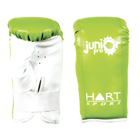 HART JUNIOR CURVED BAG MITTS - PRE CURVED TO HELP TEACH HAND POSITION (6-456)