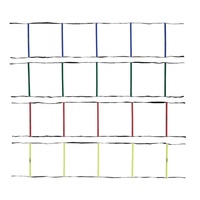 HART TRAINING FOUR COLOUR AGILITY LADDER SETS - HUGE VARIETY OF FOOTWORK DRILLS