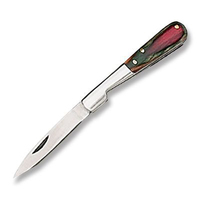 Fury Eureka Folding Knife Multi-Colour Wood Handle 50mm Closed Length (51020)