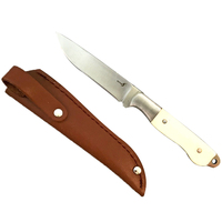 Mustang Montana Faux Ivory Knife w/ Sheath 206mm (74400)