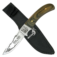 Mustang Bear Collectors Series Knife w/ Sheath 203mm (74407)