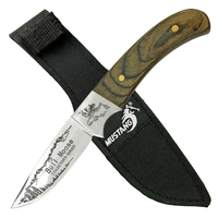 Mustang Moose Collectors Series Knife w/ Sheath 203mm (74410)