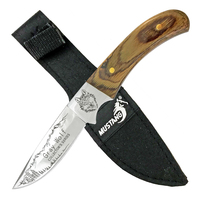 Mustang Wolf Collectors Series Knife w/ Sheath 203mm (74411)