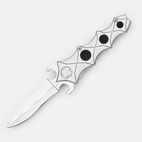 Fury Escape Silver Pocket Knife 125mm When Closed (88094)