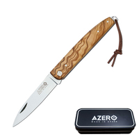 Azero Olive Wood Pocket Knife 175mm Overall Length (A100011)