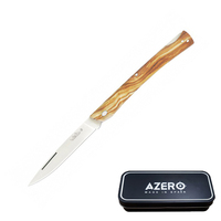 Azero Olive Wood Pocket Knife 175mm Overall Length (A180011)