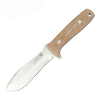 Azero Micarta Canvas Hunting Knife 245mm Overall Length (A205221)