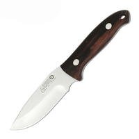 Azero Ebony Wood Hunting Knife 200mm Overall Length (A207111)