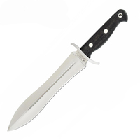 Azero Ebony Wood Hunting Knife 375mm Overall Length (A234111)