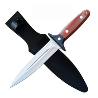 Azero Dark Micarta Pig Sticker Hunting Knife 335mm Overall Length (A237221-D)