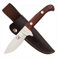 Azero Cocobolo Wooden Hunting Knife 190mm Overall Length (A244023)