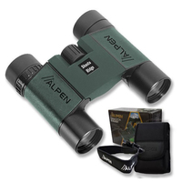 Alpen Shasta Ridge Compact Binoculars BAK4 Optics 10 x 25 (AB375SR)