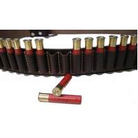 Powa Beam 12g Leather Cartridge Belt 25 Loops (CB12)