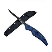 Cuda Professional 6" Micarta Handle Fillet Knife w/ Sheath (CU-18125)