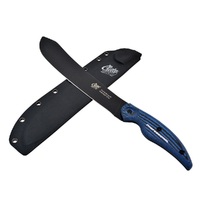 Cuda Professional 10" Wide Butcher Knife with Sheath (CU-18130)