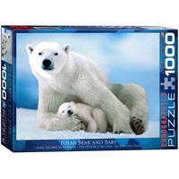 Polar Bear & Cubs 1000 Piece (EUR61198)