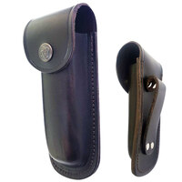 Powa Beam Leather Moulded Pocket Knife Pouch Large up to 110mm Knife (K51)