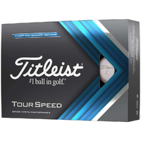 Titleist Tour Speed White Golf Balls 1 Dozen