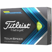 Titleist Tour Speed Yellow Golf Balls 1 Dozen
