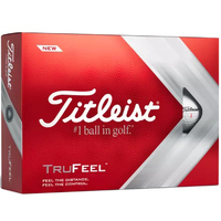 Titleist TruFeel White Golf Balls 1 Dozen