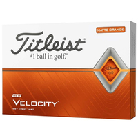 Titleist Velocity Orange Golf Balls 1 Dozen