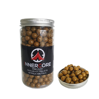 Innercore 9mm Clay Slingshot Ball Pellets Yellow 500 Pack (S-C9500-Y)
