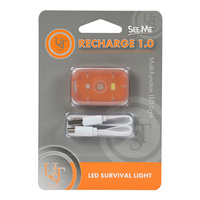 UST See-Me Recharge LED Safety Light 1.0 Orange (U-02742)