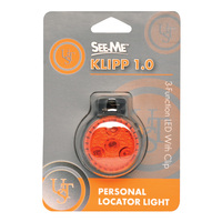 UST See-Me Klipp Clip-On Locator Light 1.0 Red (U-02787)