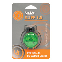 UST See-Me Klipp Clip-On Locator Light 1.0 Green (U-PLL0004-37)