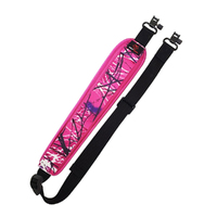 Wolf Creek Pink Camo Comfort Stretch Gun Sling with Swivels (WC-8041)