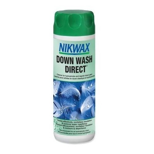 NIKWAX DOWN WASH DIRECT - CLEANER FOR DOWN FILLED CLOTHING & EQUIPMENT