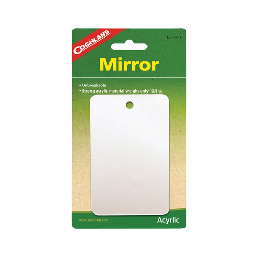 COGHLANS FEATHERWEIGHT MIRROR - STRONG UNBREAKABLE ACRYLIC MATERIAL (COG 8501)