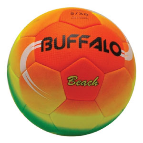 BUFFALO SPORTS BEACH SOCCER BALL - SIZE 5 - HAND STITCHED (SOC145)