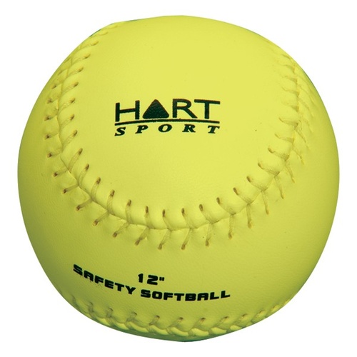 HART SOFT CORE TRAINING SOFTBALL - SYNTHETIC VINYL COVER - 11 OR 12 INCH