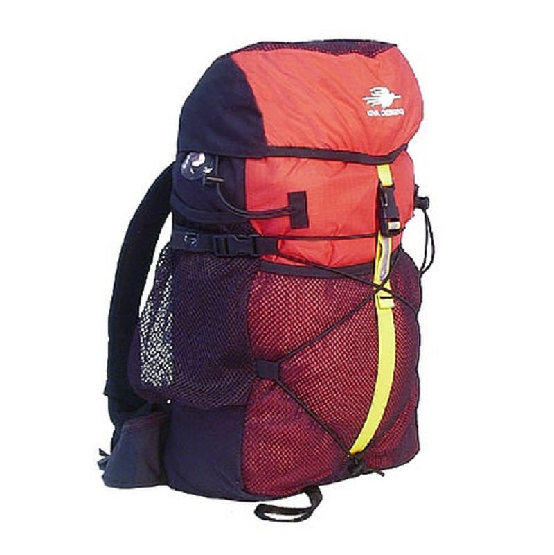 red rucksack