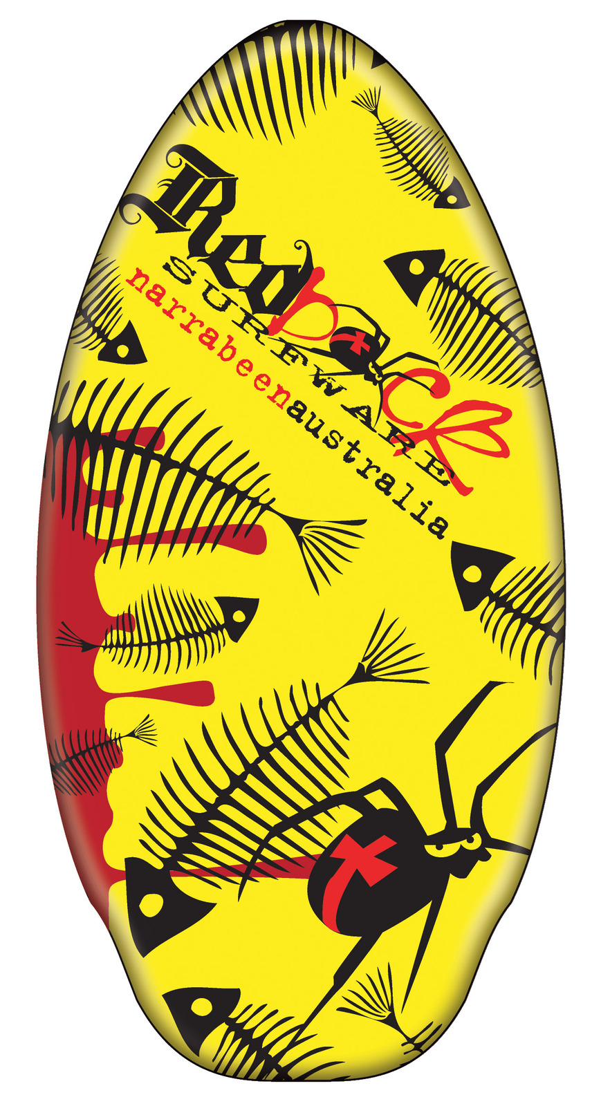 Redback Australia Hardwood Ply Performance Water Skimboard eBay