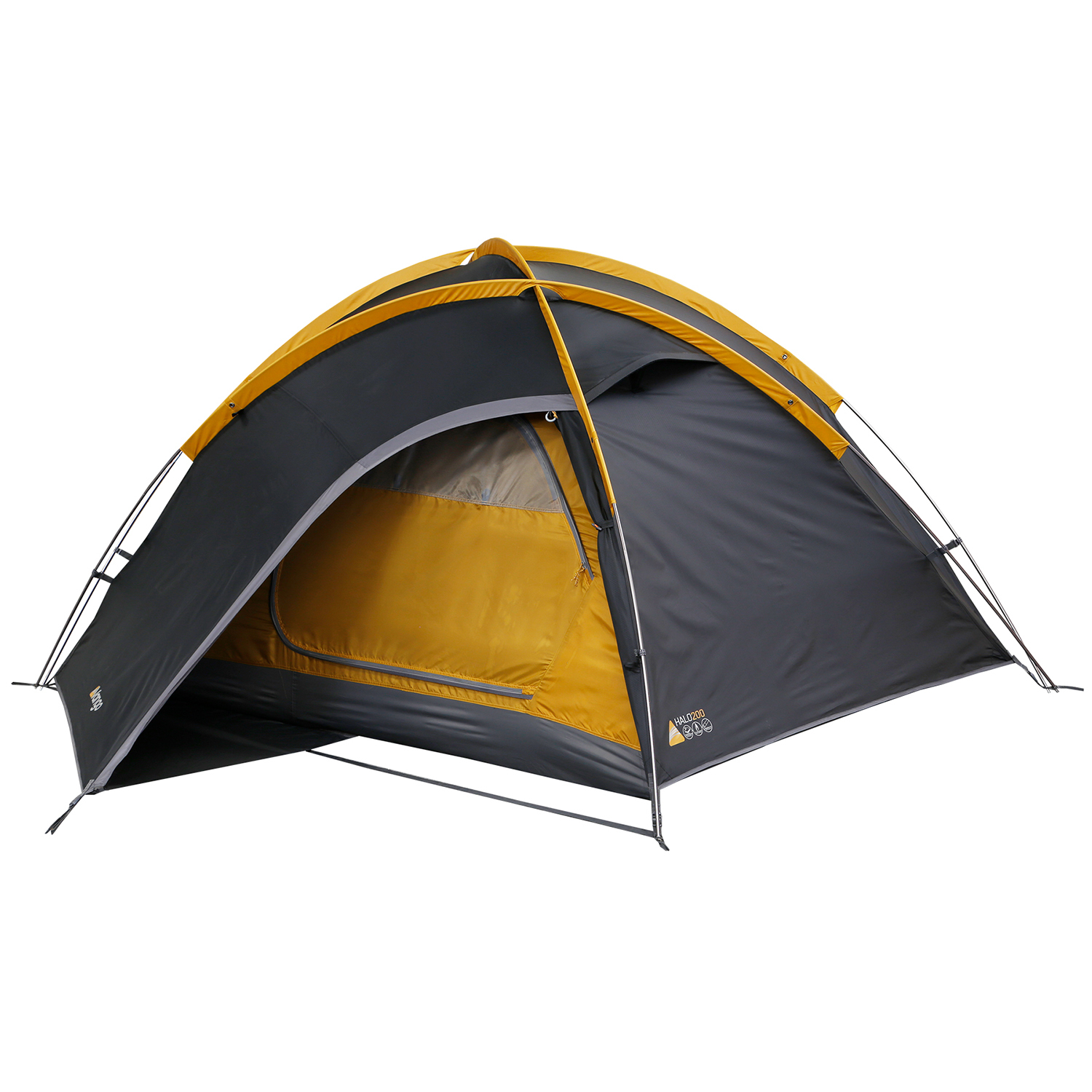 Vango Halo Pro 200 2 Person Camping Hiking Tent Anthracite