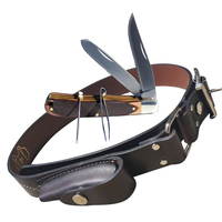 Mustang Stockmans Knife w/ Belt 32 Inch (10352SB32)