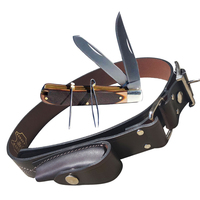 Mustang Stockmans Knife w/ Belt 34 Inch (10352SB34)