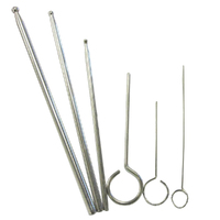 URS Surgical Stainless Steel Snake Sexing Probes 6 Pack