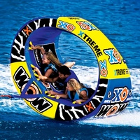 Wow Watersports XO Extreme 3 Person Inflatable Towable Water Ski Tube 12-1030